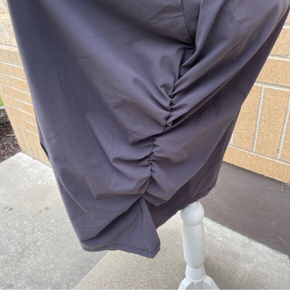 Porto San Fransisco Grey Soft Stretch Women's Dress (Size 1) - Picture 6 of 14